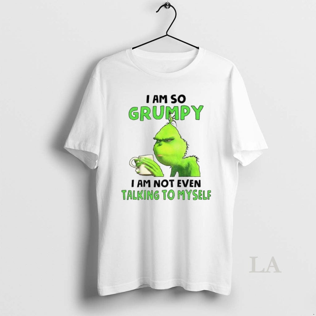 Original Grinch I Am So Grumpy Not Even Talking To - Adult & Kids T-Shirts, Sweatshirts & Hoodies apparel design preview 1