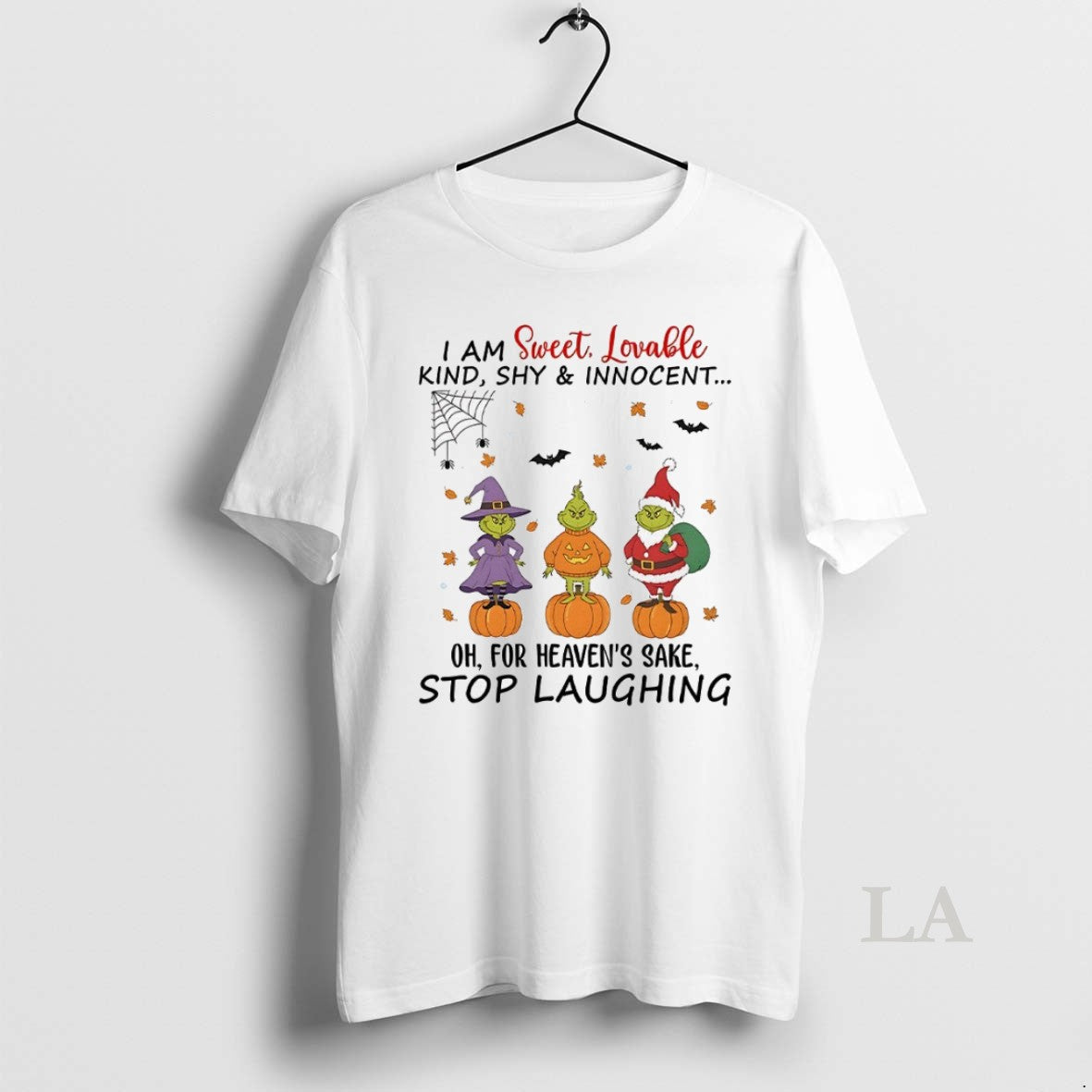 Original Grinch I Am Sweet Lovable Kind Shy And - Adult & Kids T-Shirts, Sweatshirts & Hoodies apparel design preview 1