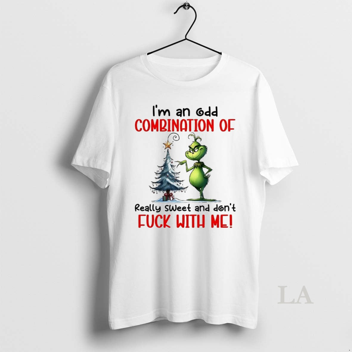 Original Grinch Im An Odd Combination Of Really Sweet - Adult & Kids T-Shirts, Sweatshirts & Hoodies apparel design preview 1