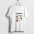 Original Grinch Santa Hat I Have Three Moods What The - Adult & Kids T-Shirts, Sweatshirts & Hoodies apparel design preview 1