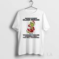 Original Grinch Santa Hat Inside Every Older Person - Adult & Kids T-Shirts, Sweatshirts & Hoodies apparel design preview 1