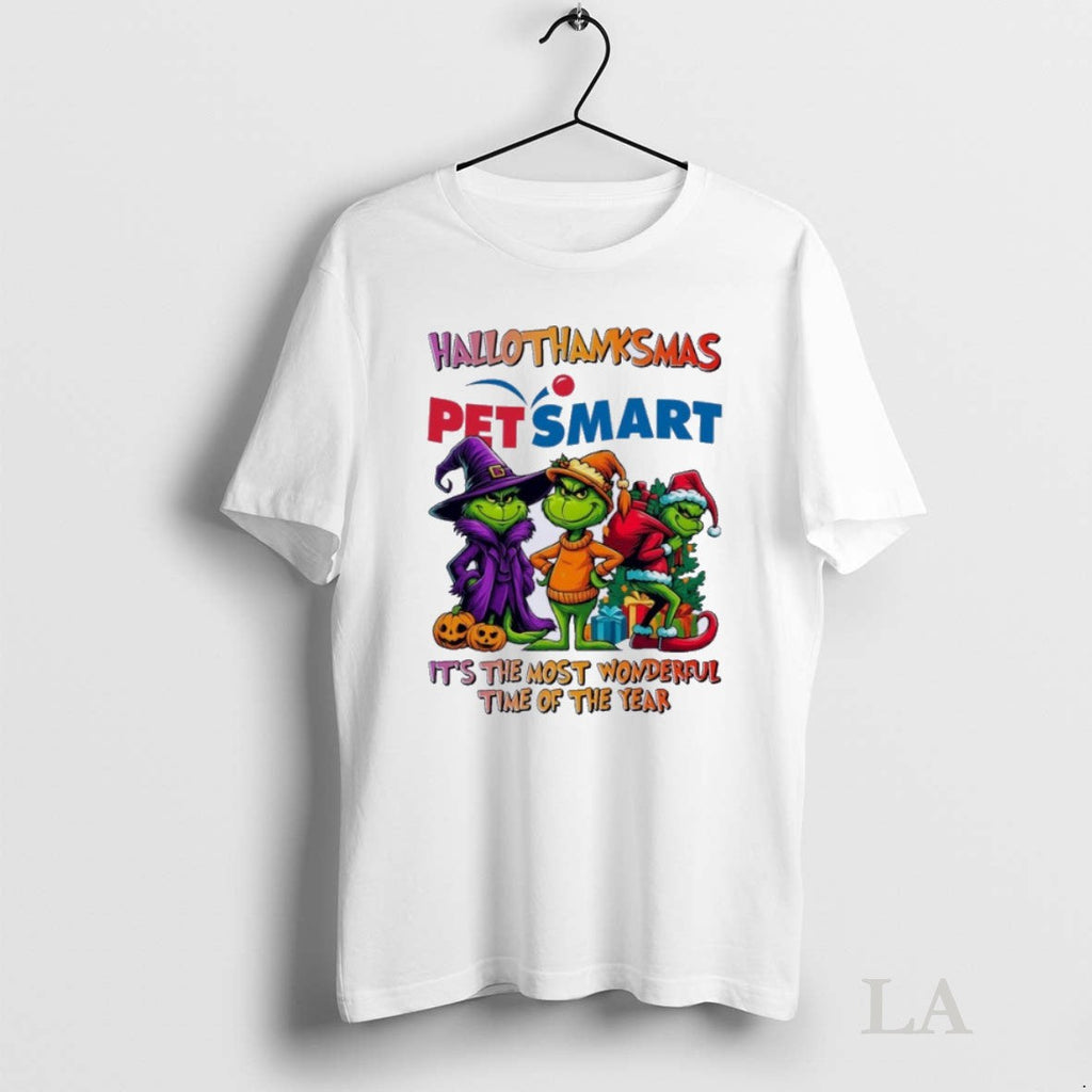 Original Grinch X Petsmart Hallothanksmas Its The - Adult & Kids T-Shirts, Sweatshirts & Hoodies apparel design preview 1