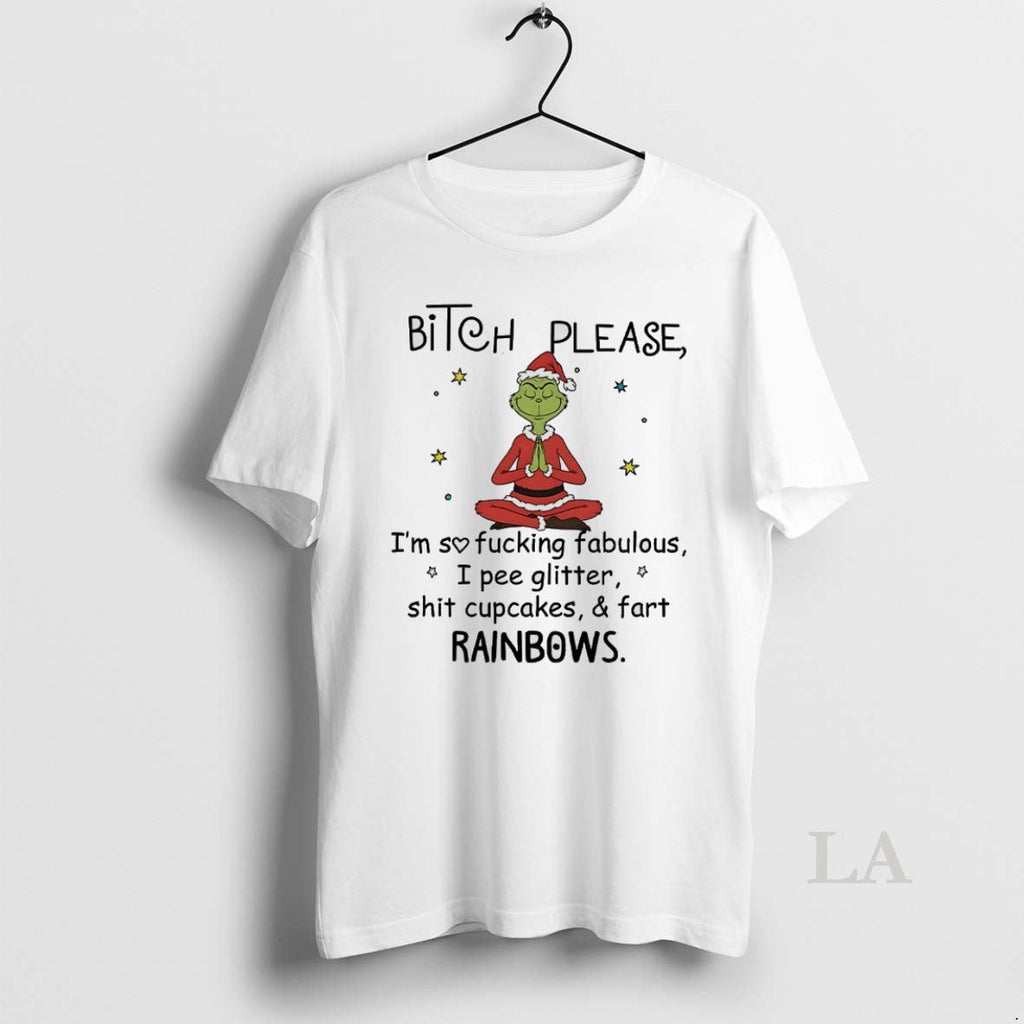 Original Grinch Bitch Please Im So Fucking Fabulous I - Adult & Kids T-Shirts, Sweatshirts & Hoodies apparel design preview 1