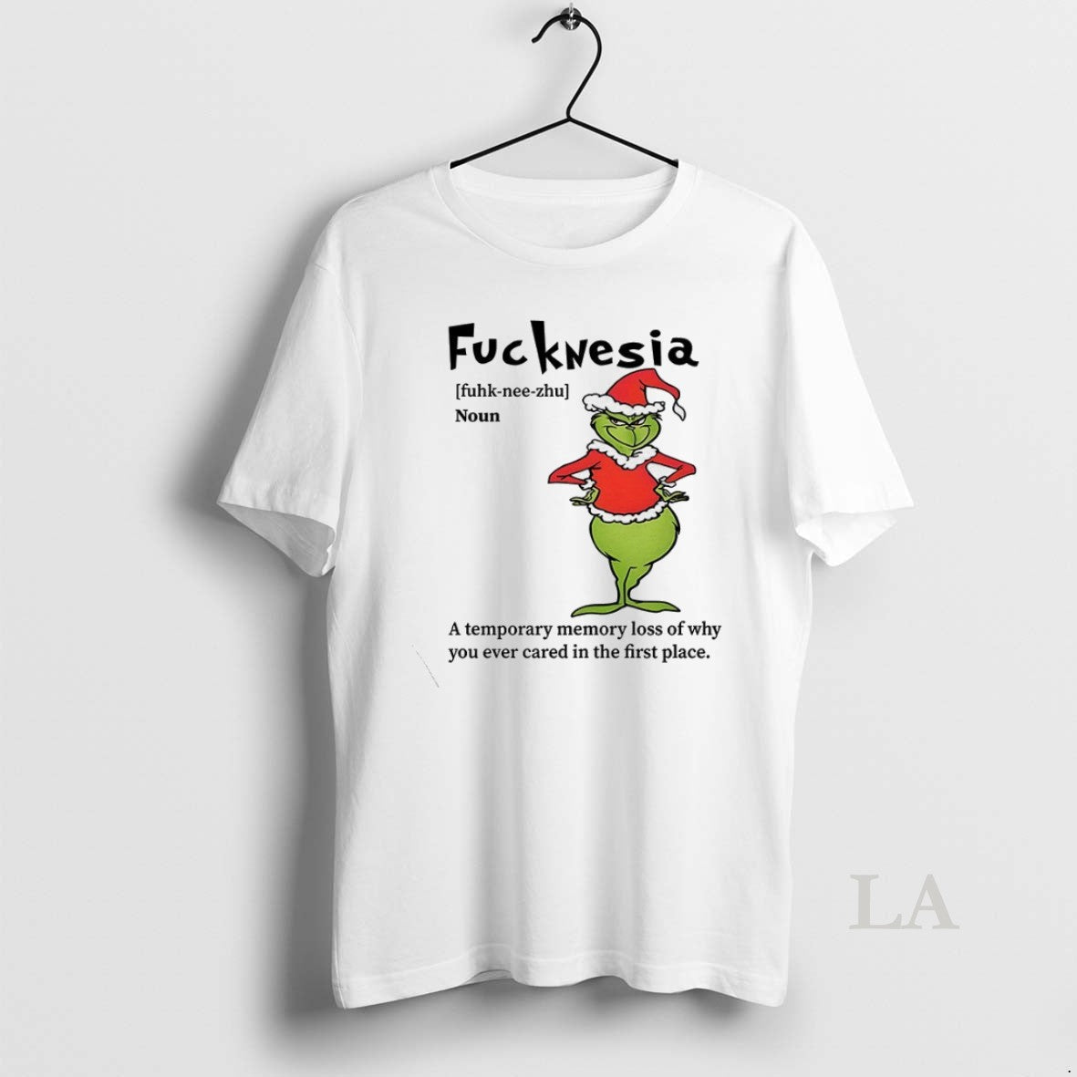 Original Grinch Fuckwesia Oun A Temporary Memory Loss - Adult & Kids T-Shirts, Sweatshirts & Hoodies apparel design preview 1