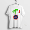 Original Grinch Hand Holding Atlanta Braves Christmas - Adult & Kids T-Shirts, Sweatshirts & Hoodies apparel design preview 1