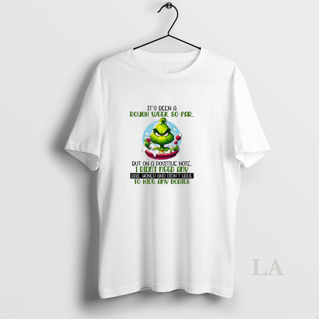 Original Grinch Its Been A Rough Week So Par But On - Adult & Kids T-Shirts, Sweatshirts & Hoodies apparel design preview 1