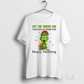 Original Grinch Let Me Check My Giveshitometer Nope - Adult & Kids T-Shirts, Sweatshirts & Hoodies apparel design preview 1