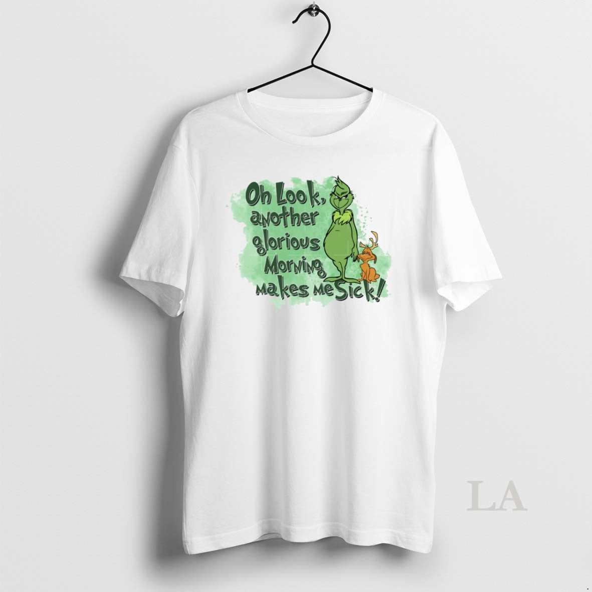 Original Grinch Oh Look Another Glorious Morning - Adult & Kids T-Shirts, Sweatshirts & Hoodies apparel design preview 1