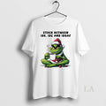 Original Grinch Stuck Between Idk Idc And Idgaf - Adult & Kids T-Shirts, Sweatshirts & Hoodies apparel design preview 1