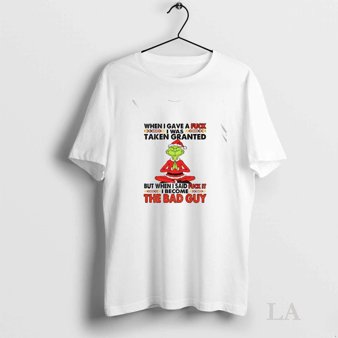 Original Grinch When I Gave A Fuck Was Taken Granted - Adult & Kids T-Shirts, Sweatshirts & Hoodies apparel design preview 1