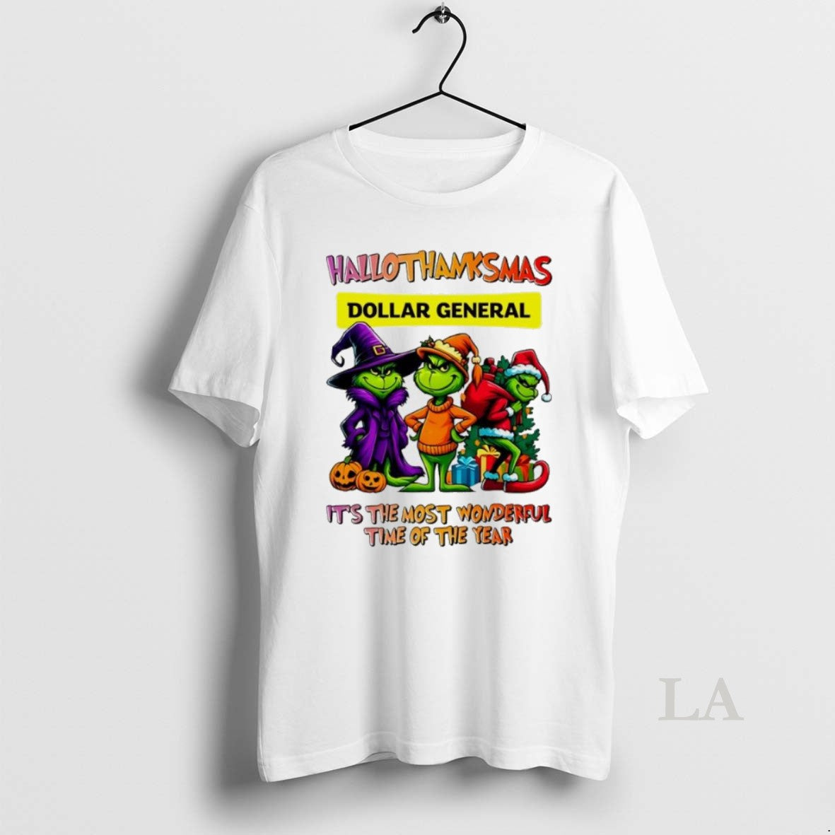 Original Grinch X Dollar General Its The Most - Adult & Kids T-Shirts, Sweatshirts & Hoodies apparel design preview 1