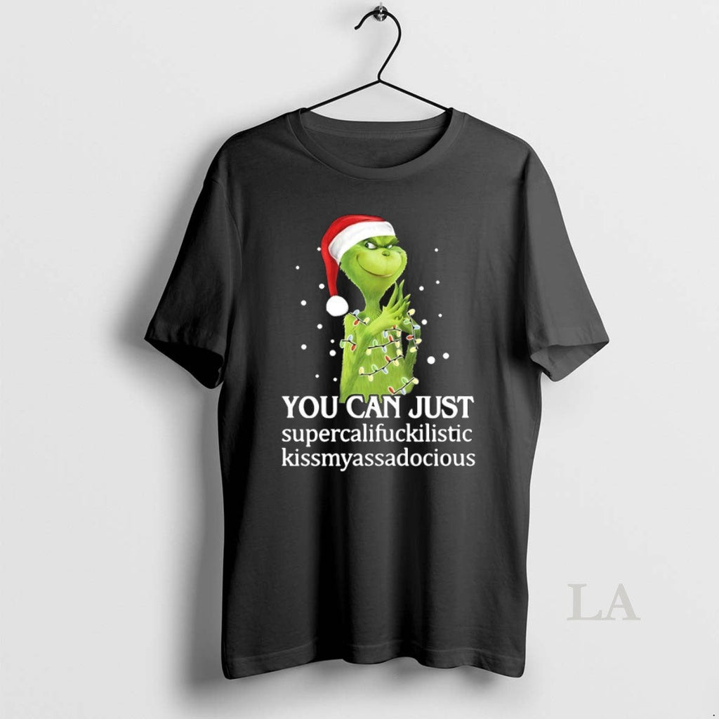 Original Grinch You Can Just Christmas - Adult & Kids T-Shirts, Sweatshirts & Hoodies apparel design preview 1