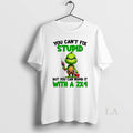 Original Grinch You Cant Fix Stupid But Can Numb It - Adult & Kids T-Shirts, Sweatshirts & Hoodies apparel design preview 1