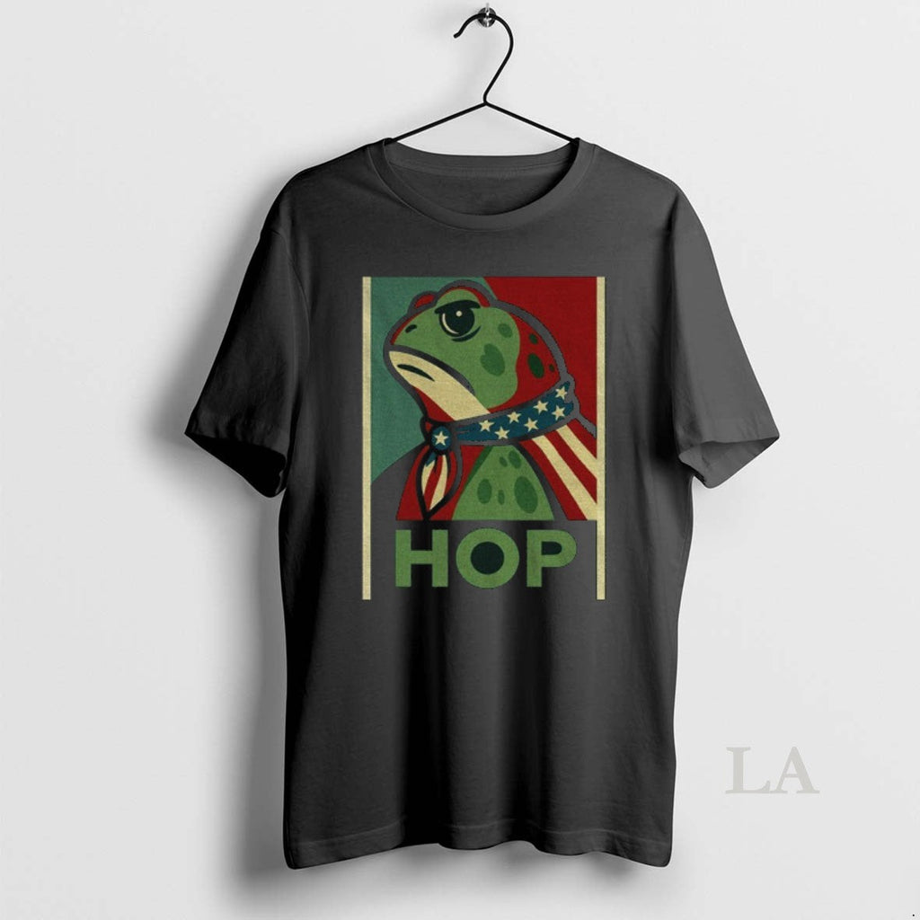 Original Hop No Hope Without I Resist Portland Frog - Adult & Kids T-Shirts, Sweatshirts & Hoodies apparel design preview 1