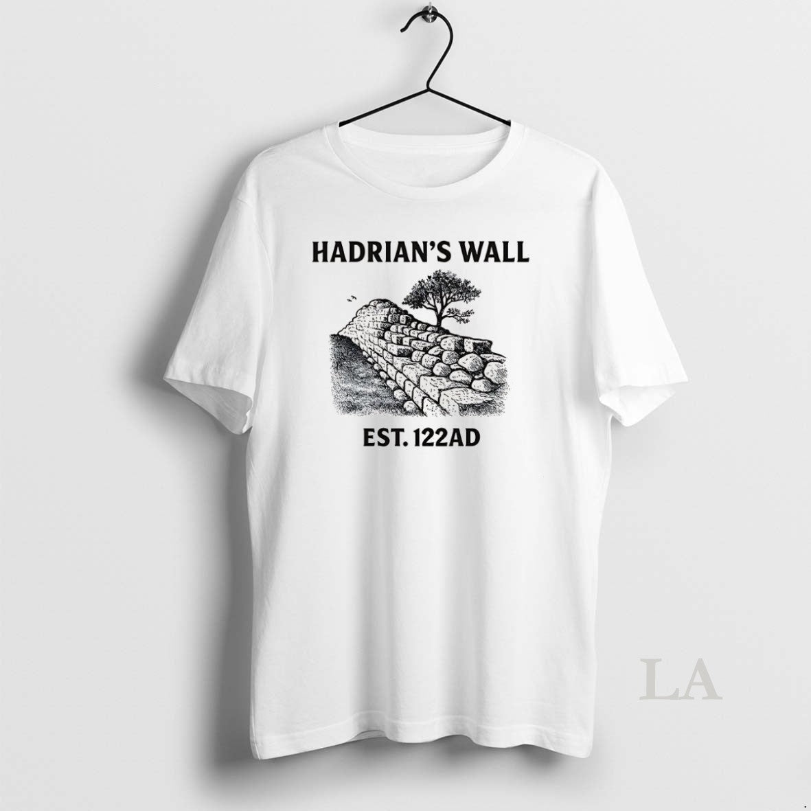 Original Hadrians Wall Est 122ad Ancient Rome - Adult & Kids T-Shirts, Sweatshirts & Hoodies apparel design preview 1