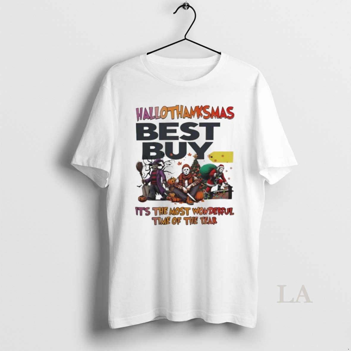 Original Hallothanksmas Best Buy Its The Most - Adult & Kids T-Shirts, Sweatshirts & Hoodies apparel design preview 1