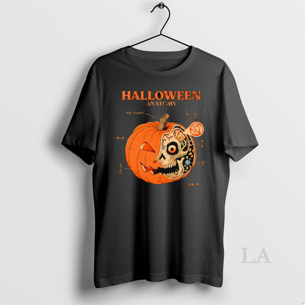 Original Halloween Anatomy Jack O Lantern X Kaiju - Adult & Kids T-Shirts, Sweatshirts & Hoodies apparel design preview 1