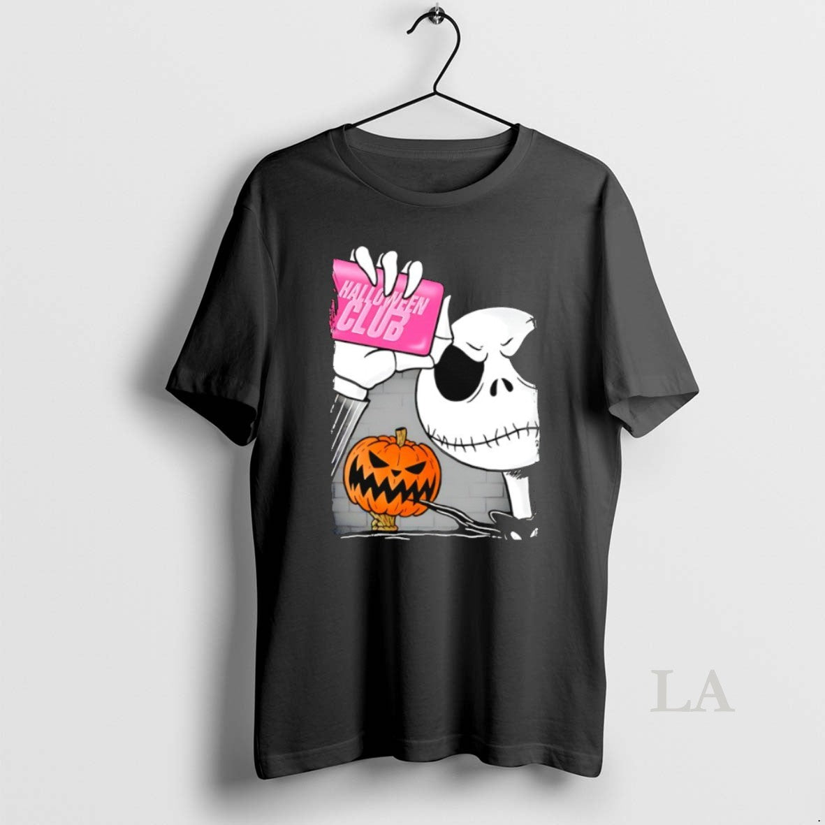 Original Halloween Club Jack Skellington Pumpkin - Adult & Kids T-Shirts, Sweatshirts & Hoodies apparel design preview 1