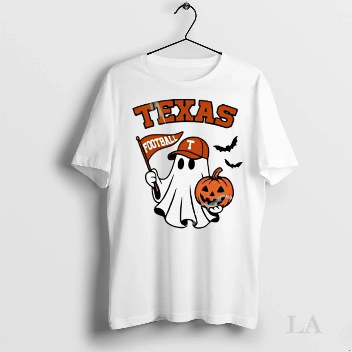 Original Halloween Ghost Texas Longhorns Football - Adult & Kids T-Shirts, Sweatshirts & Hoodies apparel design preview 1