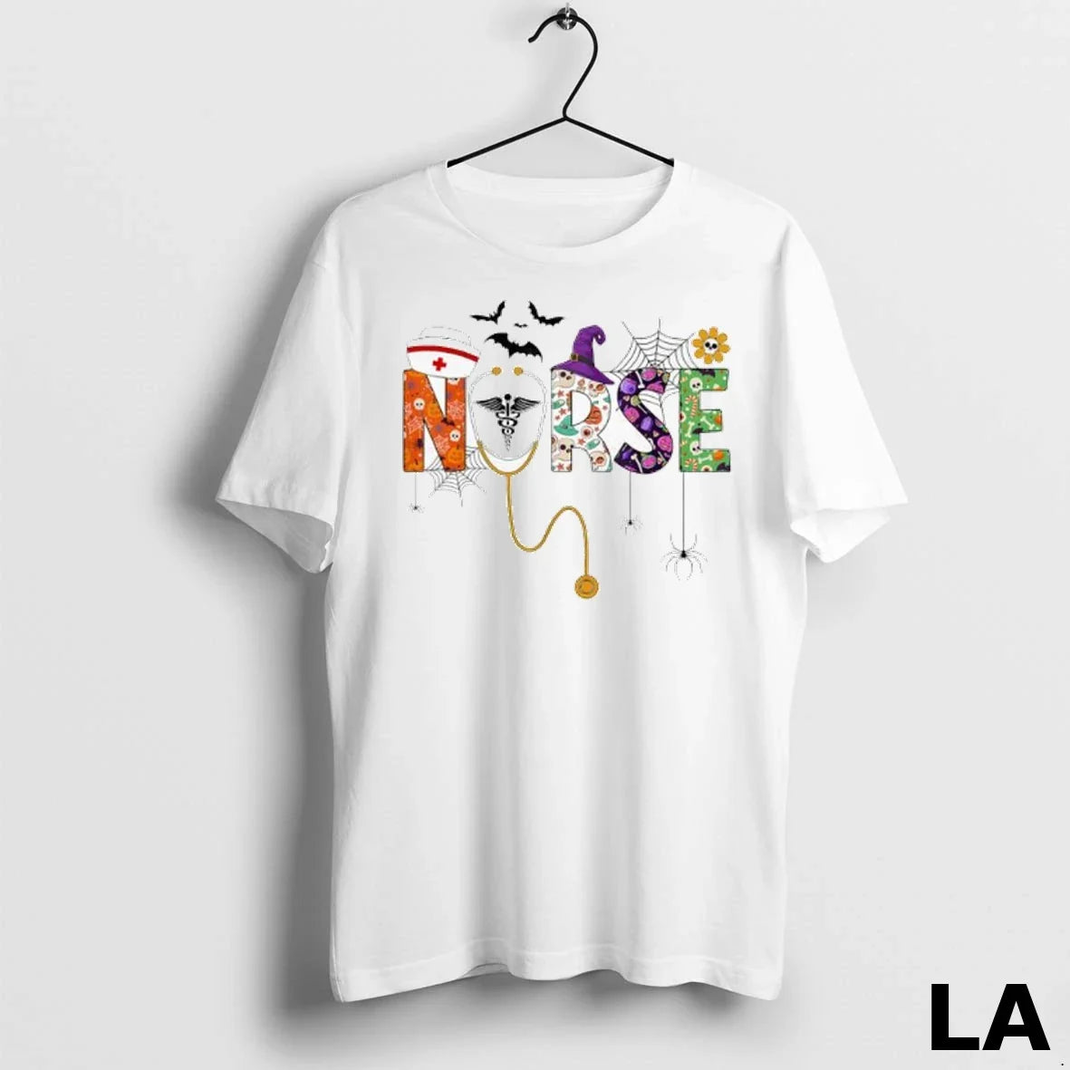 Original Halloween Nurse Life Funny Nursing - Adult & Kids T-Shirts, Sweatshirts & Hoodies apparel design preview 1