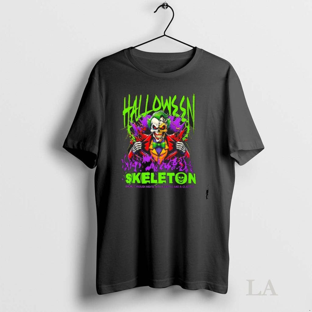 Original Halloween Skeleton Clown - Adult & Kids T-Shirts, Sweatshirts & Hoodies apparel design preview 1