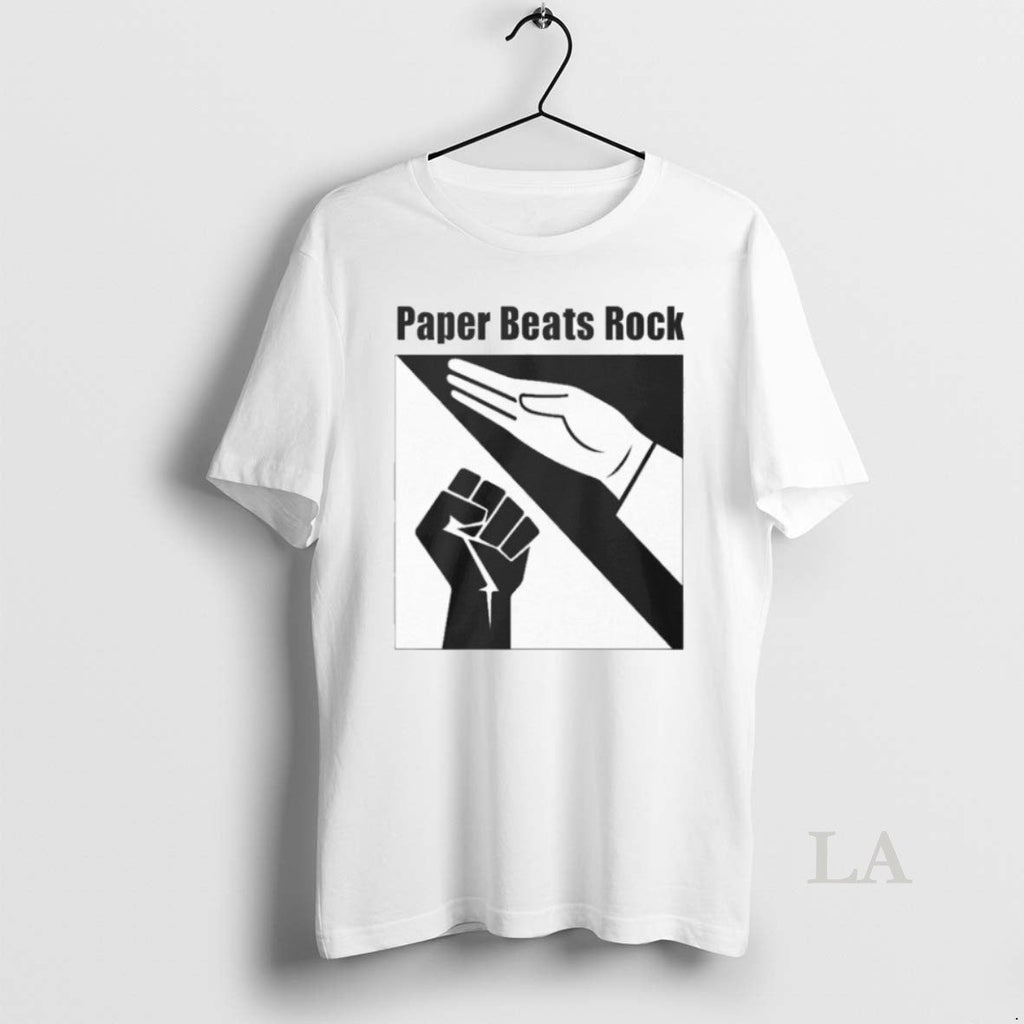 Original Hands Paper Beats Rock - Adult & Kids T-Shirts, Sweatshirts & Hoodies apparel design preview 1