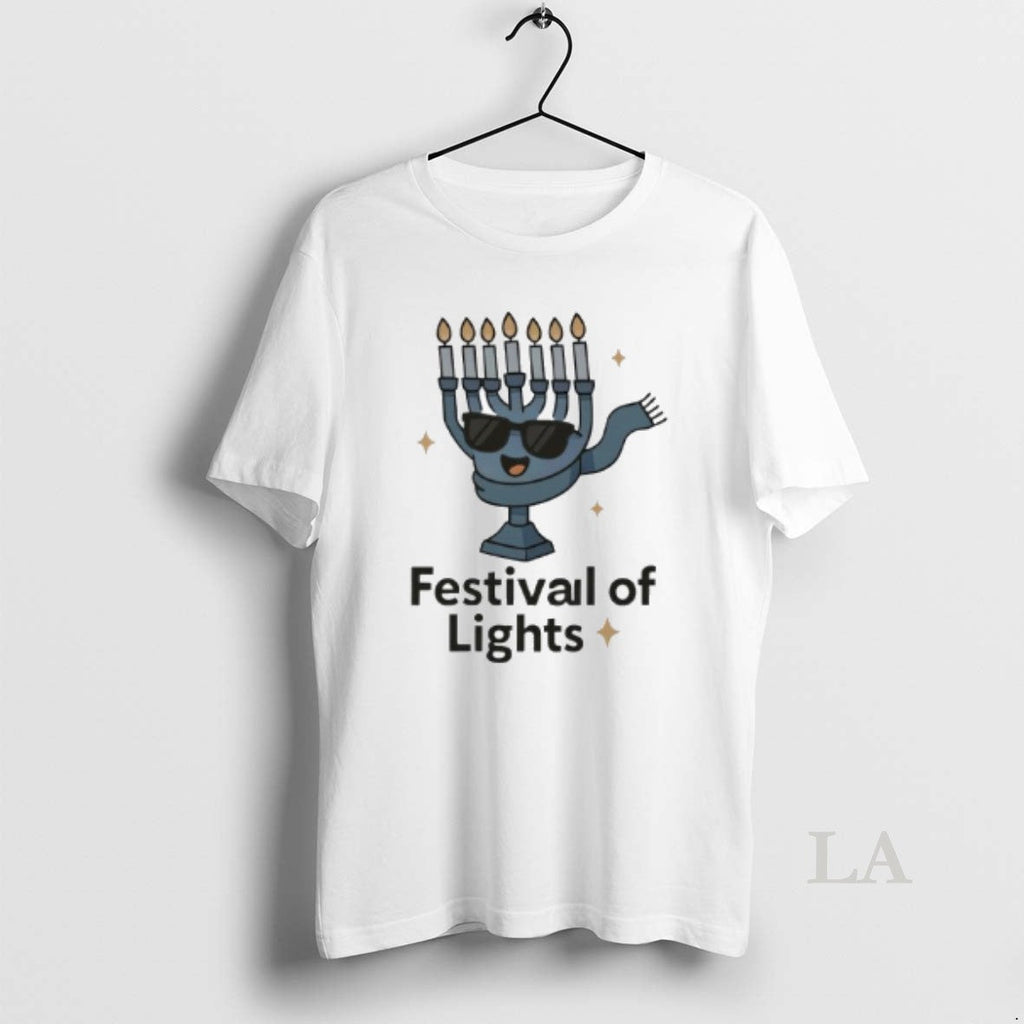 Original Hanukkah Festival Of Lights - Adult & Kids T-Shirts, Sweatshirts & Hoodies apparel design preview 1