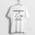 Original Happiness Is When The La Dodgers Win - Adult & Kids T-Shirts, Sweatshirts & Hoodies apparel design preview 1