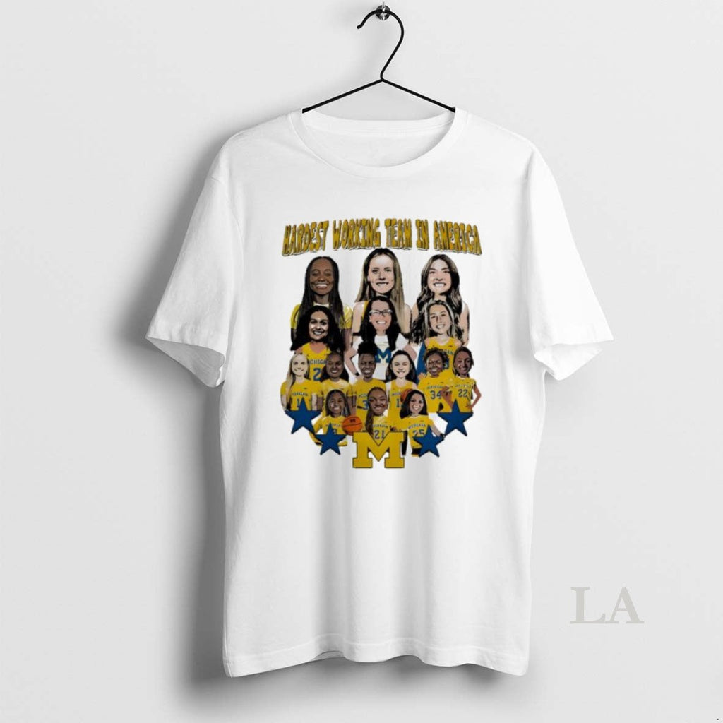 Original Hardest Working Team In America Michigan - Adult & Kids T-Shirts, Sweatshirts & Hoodies apparel design preview 1