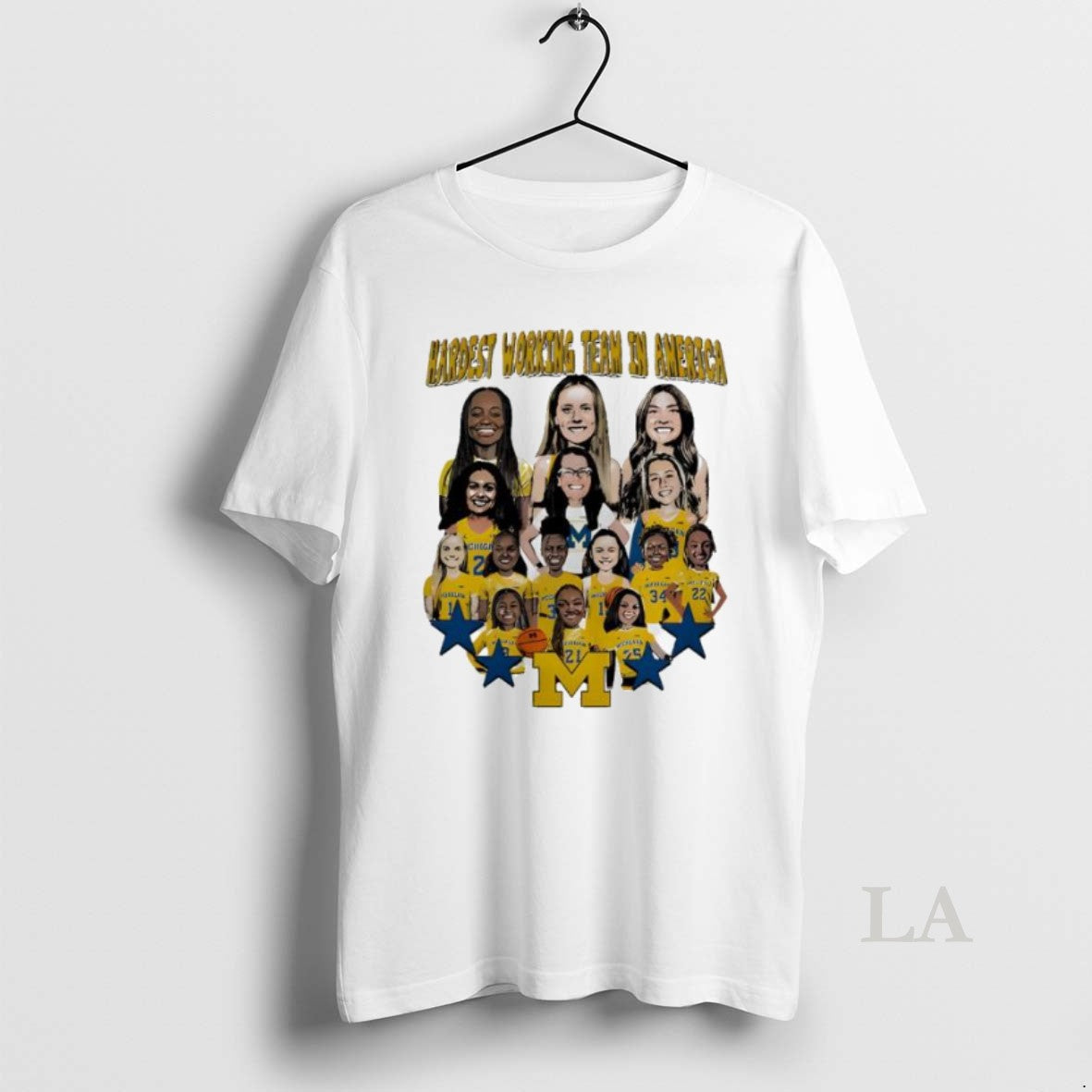 Original Hardest Working Team In America Michigan - Adult & Kids T-Shirts, Sweatshirts & Hoodies apparel design preview 1