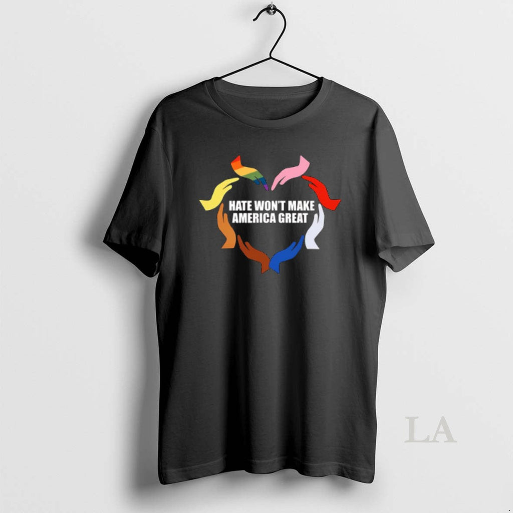Original Hate Won T Make America Great Black Men - Adult & Kids T-Shirts, Sweatshirts & Hoodies apparel design preview 1