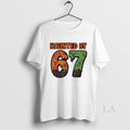 Original Haunted By 67 Halloween Meme - Adult & Kids T-Shirts, Sweatshirts & Hoodies apparel design preview 1