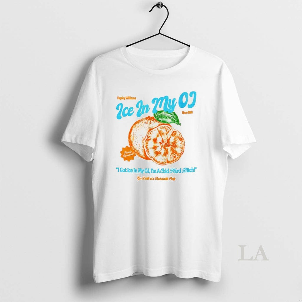 Original Hayley Williams Ice In My Oj - Adult & Kids T-Shirts, Sweatshirts & Hoodies apparel design preview 1