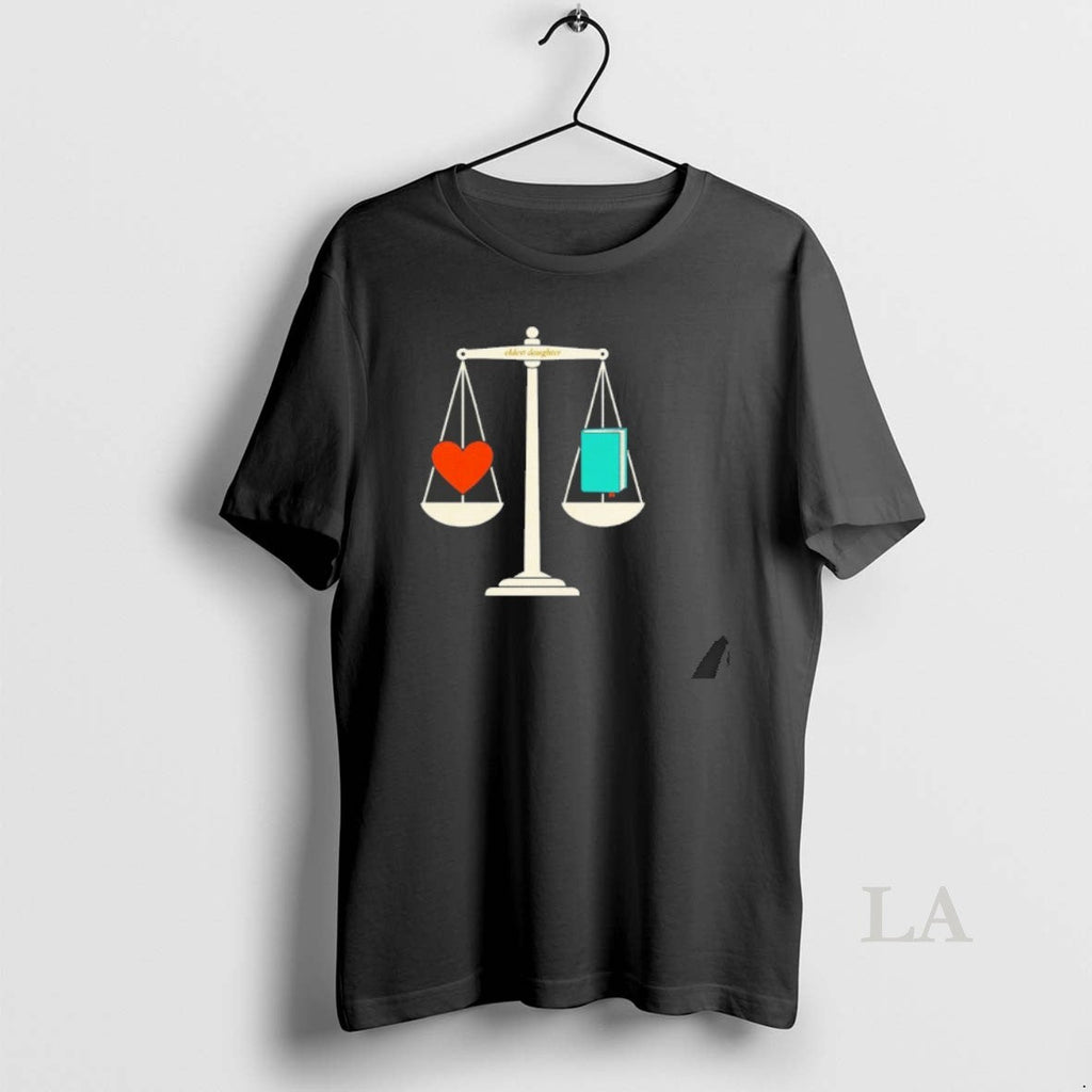 Original Heart And Book Eldest Daughter - Adult & Kids T-Shirts, Sweatshirts & Hoodies apparel design preview 1