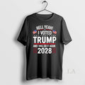 Original Hell Yeah I Voted Trump And Will Do It Again - Adult & Kids T-Shirts, Sweatshirts & Hoodies apparel design preview 1