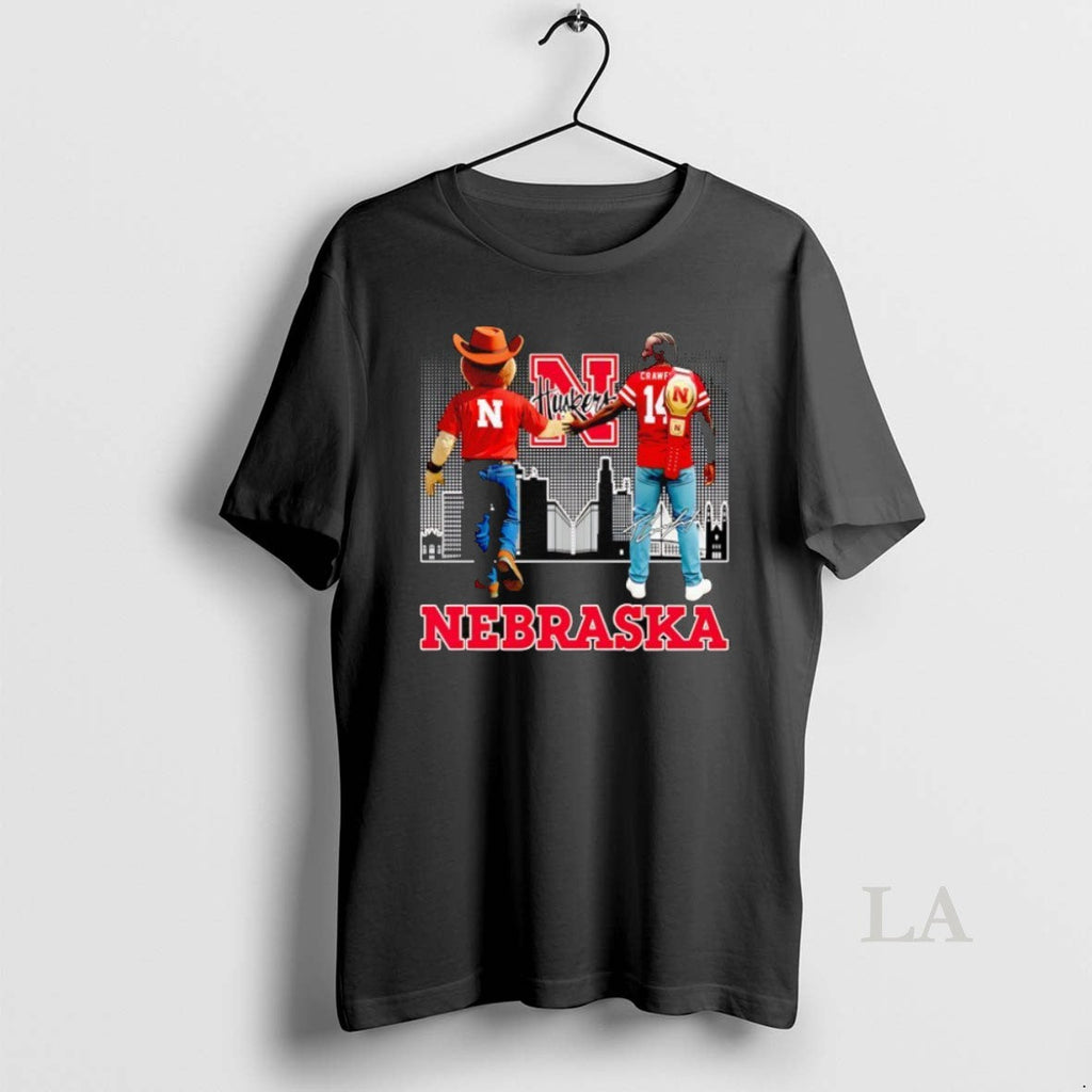 Original Herbie Husker And Crawford Nebraska - Adult & Kids T-Shirts, Sweatshirts & Hoodies apparel design preview 1