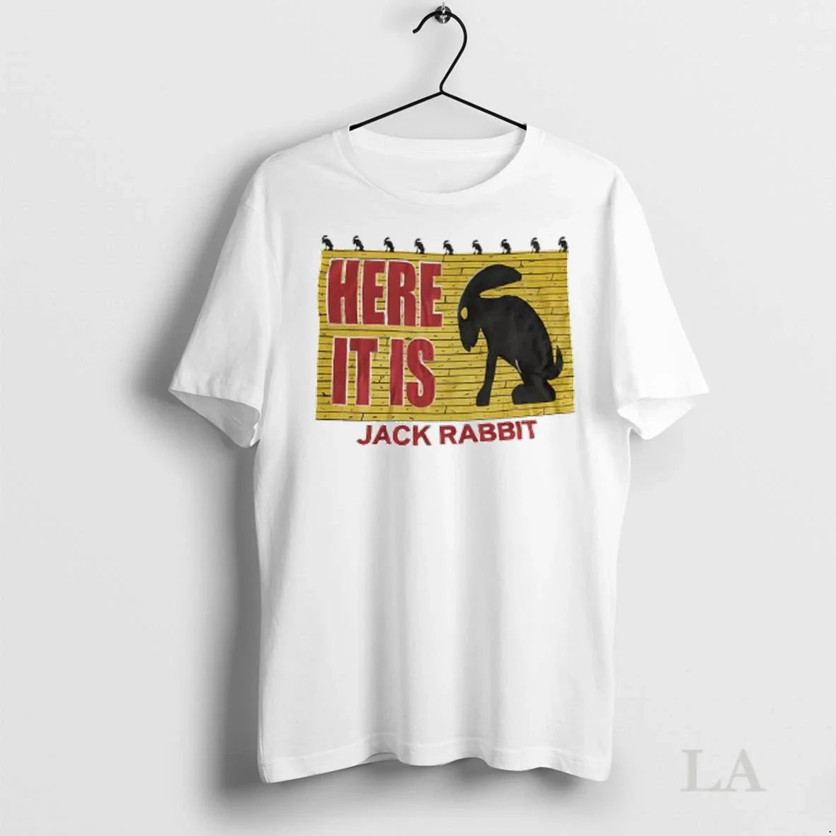 Original Here It Is Jack Rabbit Ladies - Adult & Kids T-Shirts, Sweatshirts & Hoodies apparel design preview 1