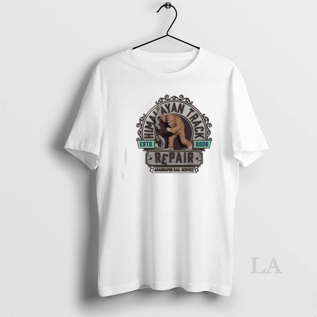 Original Himalayan Track Repair Anandapur Rail - Adult & Kids T-Shirts, Sweatshirts & Hoodies apparel design preview 1