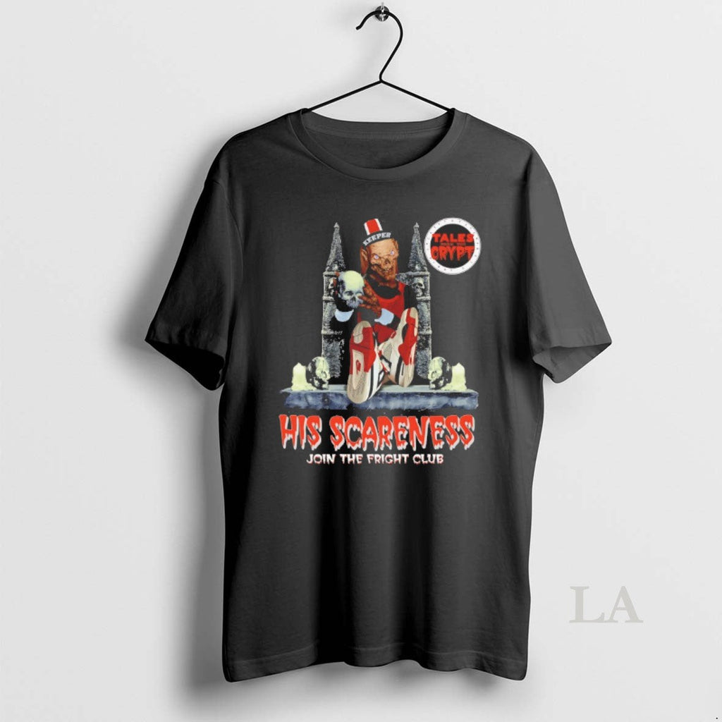 Original His Scareness Join The Fright Club - Adult & Kids T-Shirts, Sweatshirts & Hoodies apparel design preview 1