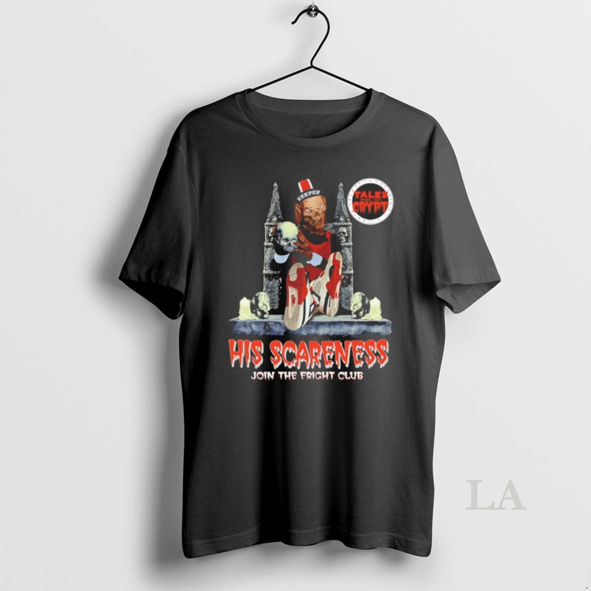 Original His Scareness Join The Fright Club - Adult & Kids T-Shirts, Sweatshirts & Hoodies apparel design preview 1
