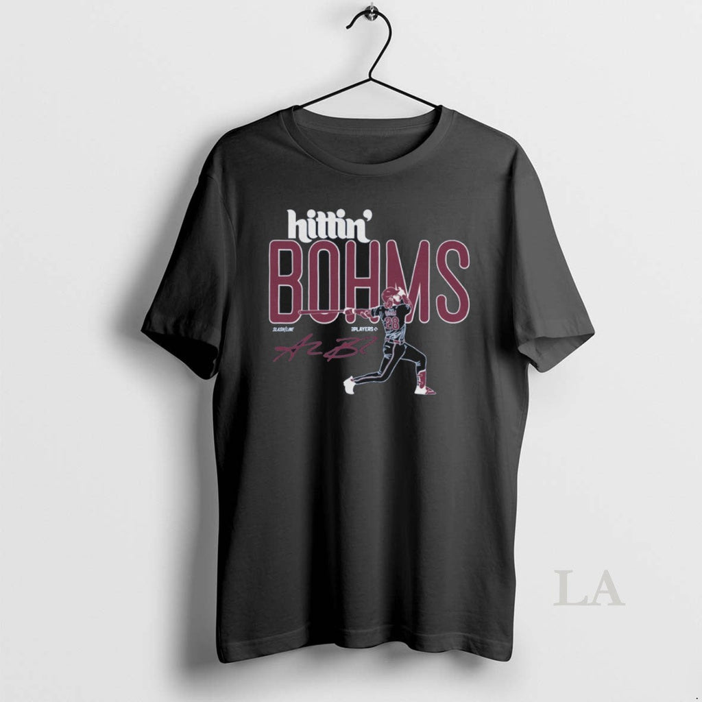 Original Hittin Bohms Alec Bohm Philadelphia Phillies - Adult & Kids T-Shirts, Sweatshirts & Hoodies apparel design preview 1