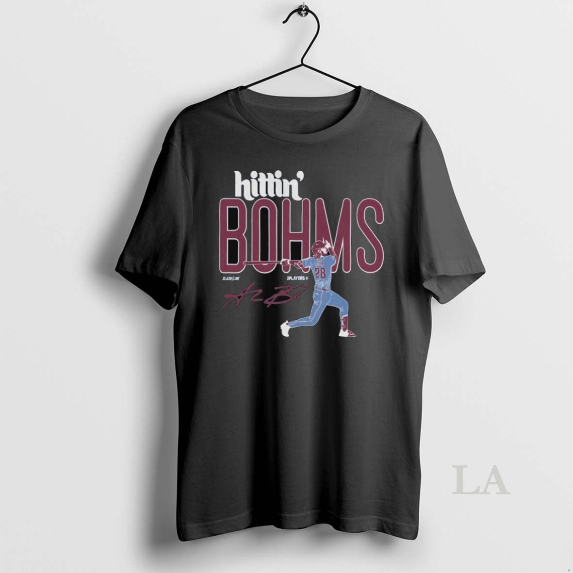 Original Hittin Bohms Philadelphia Phillies Signature - Adult & Kids T-Shirts, Sweatshirts & Hoodies apparel design preview 1