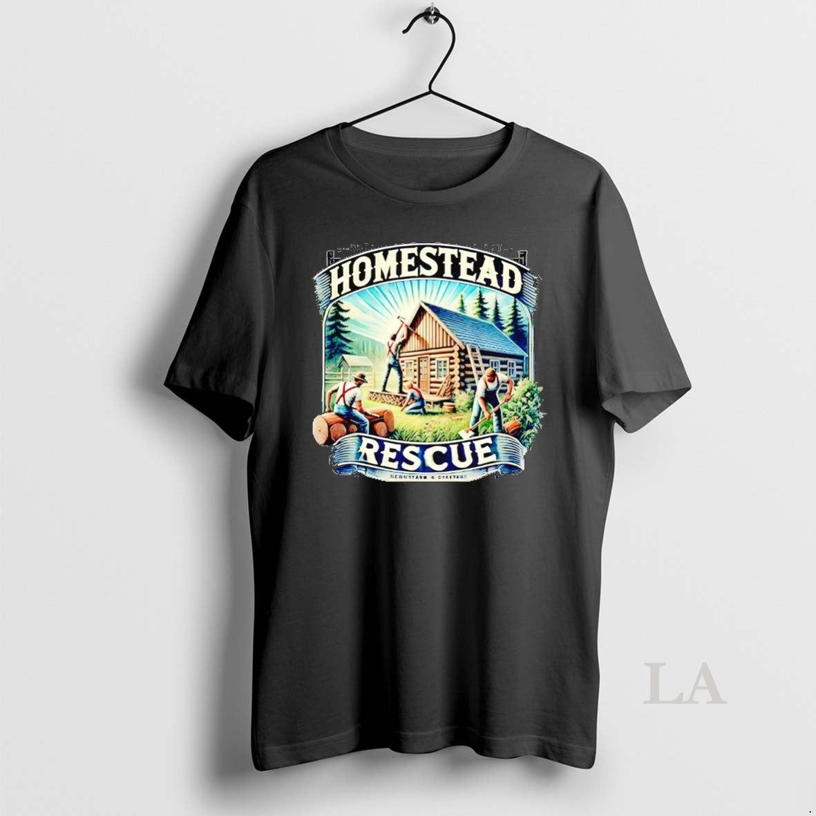 Original Homestead Rescue Lumberjack - Adult & Kids T-Shirts, Sweatshirts & Hoodies apparel design preview 1