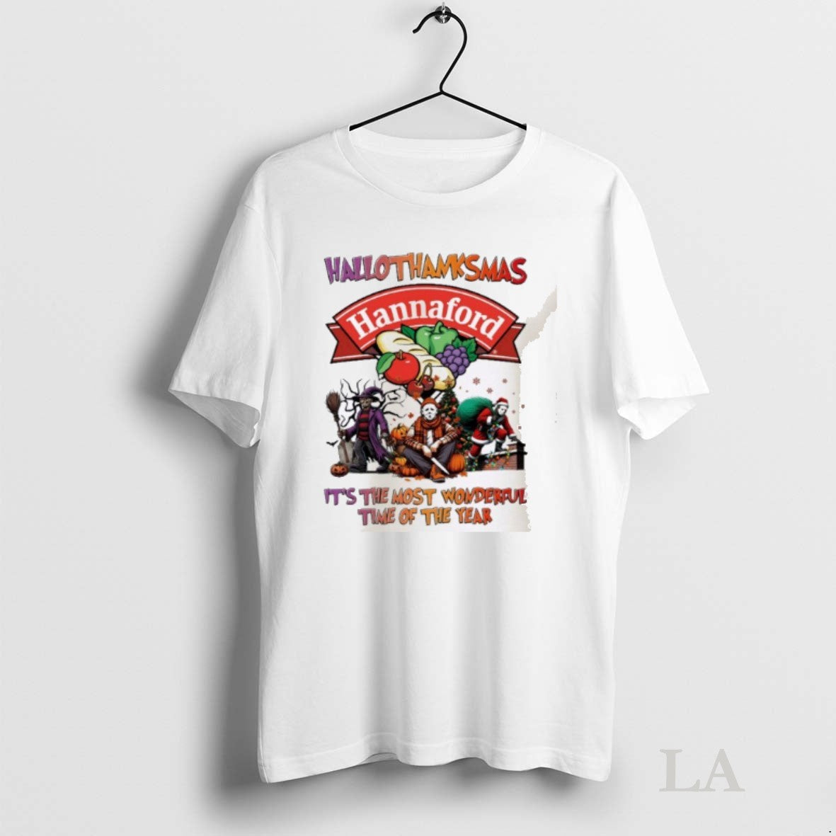 Original Horror Character X Hannaford Supermarkets - Adult & Kids T-Shirts, Sweatshirts & Hoodies apparel design preview 1