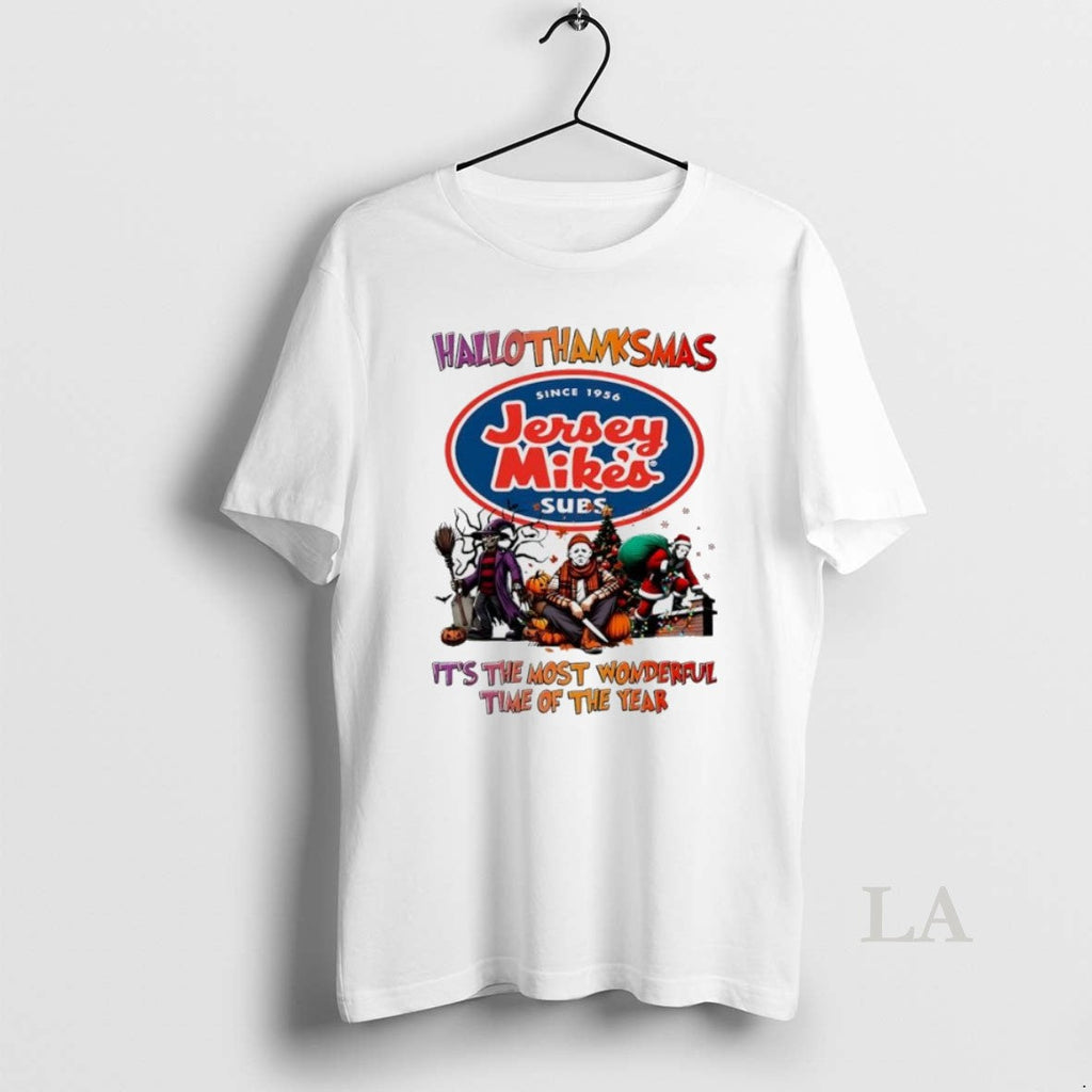 Original Horror Movies X Jersey Mikes Subs Its The - Adult & Kids T-Shirts, Sweatshirts & Hoodies apparel design preview 1