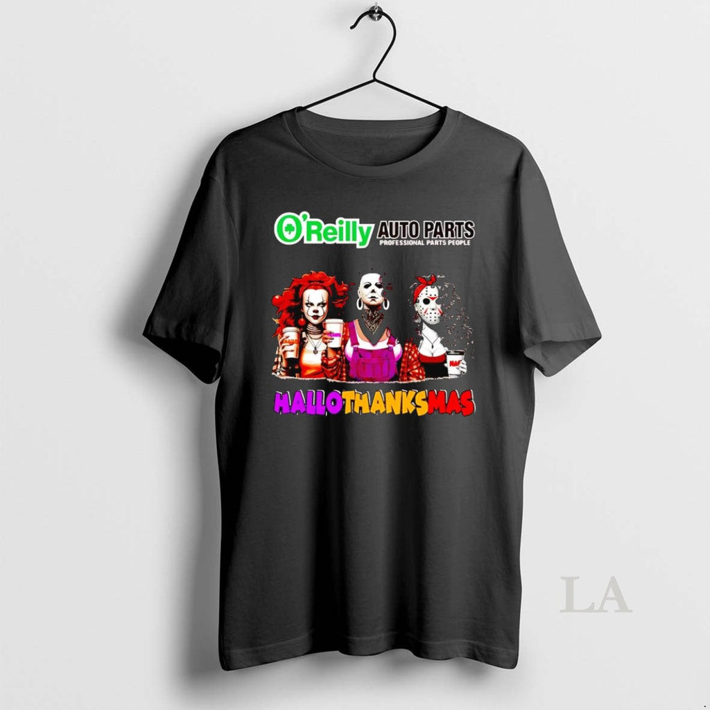 Original Horror Girls Oreilly Hallothanksmas - Adult & Kids T-Shirts, Sweatshirts & Hoodies apparel design preview 1
