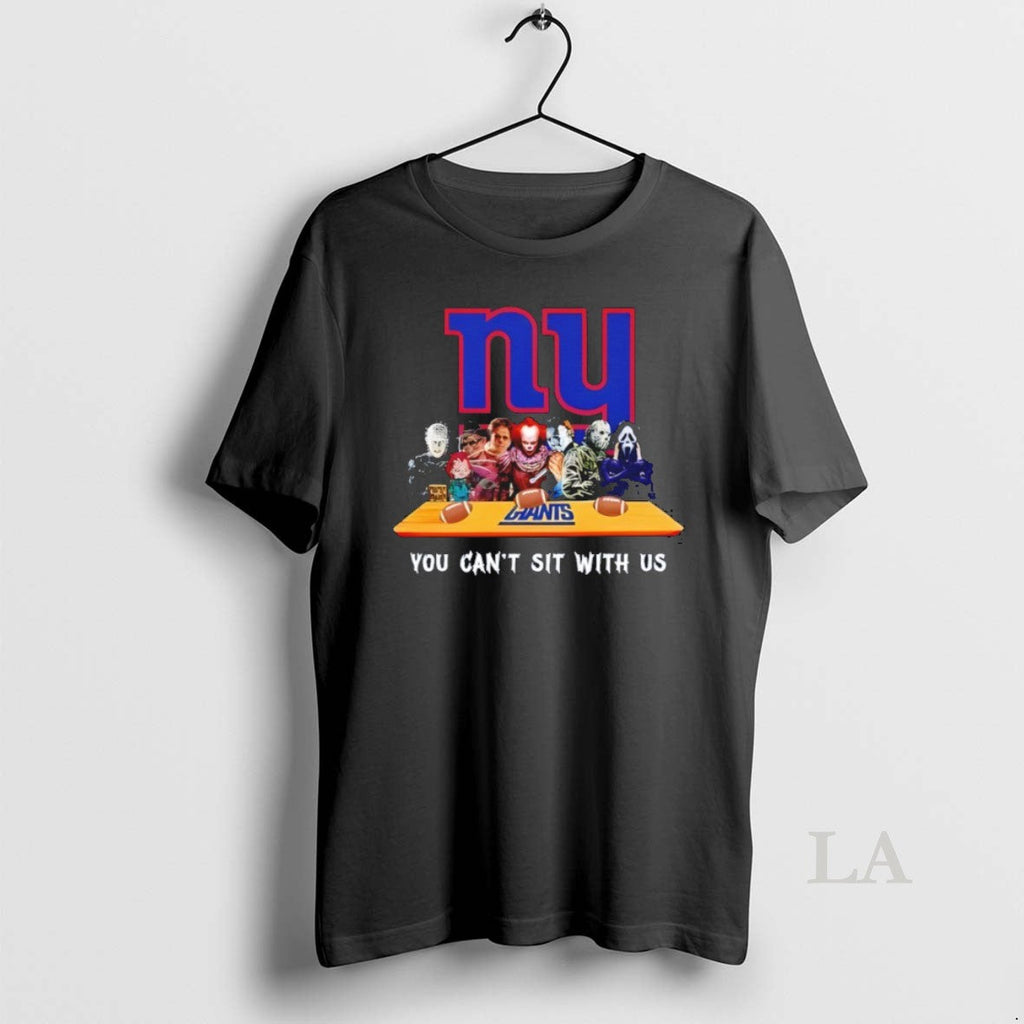 Original Horror Movie Characters You Cant Sit With Us - Adult & Kids T-Shirts, Sweatshirts & Hoodies apparel design preview 1