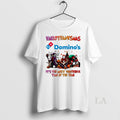 Original Horror Movies Dominos Hallothanksmas Its The - Adult & Kids T-Shirts, Sweatshirts & Hoodies apparel design preview 1