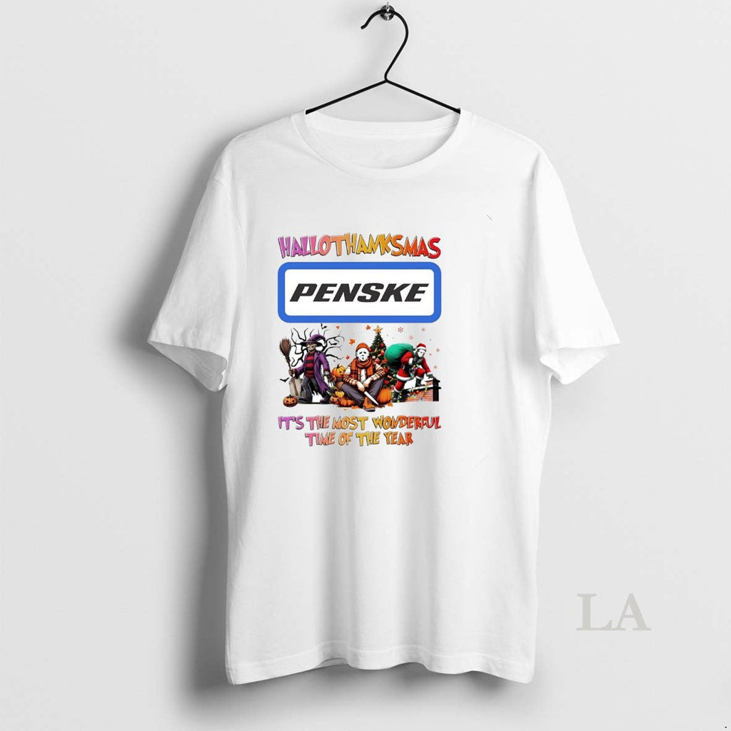 Original Horror Movies Penske Hallothanksmas Its The - Adult & Kids T-Shirts, Sweatshirts & Hoodies apparel design preview 1