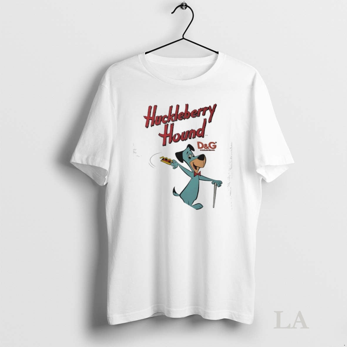 Original Huckleberry Hound X Dg Logo - Adult & Kids T-Shirts, Sweatshirts & Hoodies apparel design preview 1